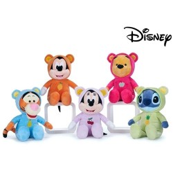 Disney-knuffels in pyjama